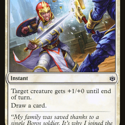 Defiant Strike (WAR-009) - War of the Spark Foil