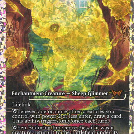 Enduring Innocence (DSK-396) - Duskmourn: House of Horror: (Showcase) Foil