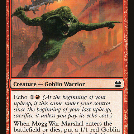 Mogg War Marshal (MMA-122) - Modern Masters Foil