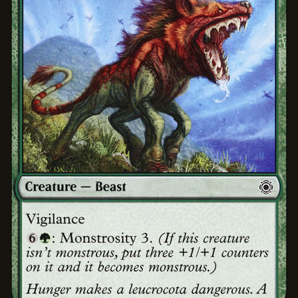 Ravenous Leucrocota (CN2-192) - Conspiracy: Take the Crown