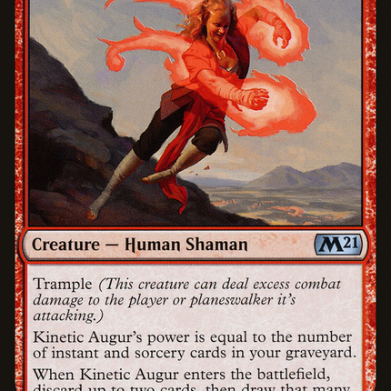 Kinetic Augur (M21-154) - Core Set 2021 Foil