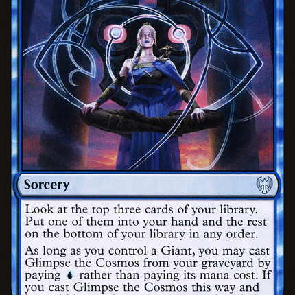 Glimpse the Cosmos (KHM-060) - Kaldheim Foil