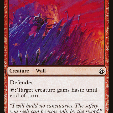 Battle Rampart (BBD-165) - Battlebond Foil