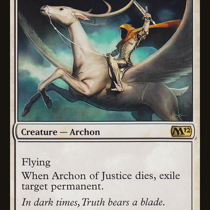 Archon of Justice (M12-006) - Magic 2012