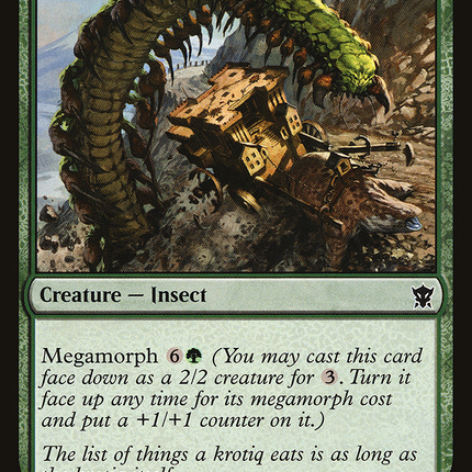 Segmented Krotiq (DTK-202) - Dragons of Tarkir Foil