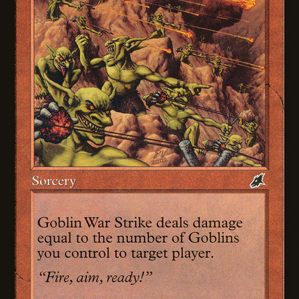 Goblin War Strike (SCG-096) - Scourge