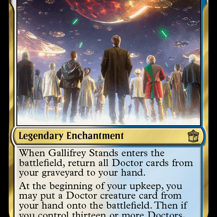Gallifrey Stands (WHO-132) - Doctor Who Foil