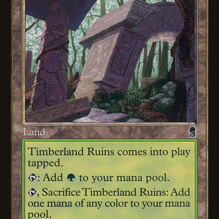 Timberland Ruins (ODY-330) - Odyssey Foil