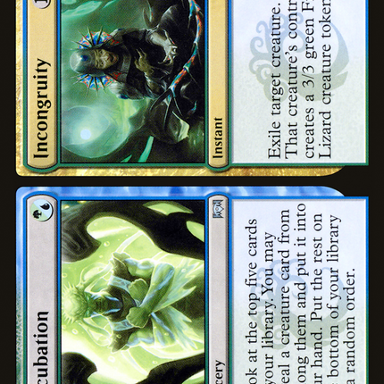 Incubation // Incongruity (RNA-226) - Ravnica Allegiance