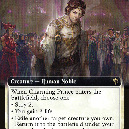 Charming Prince (ELD-335) - Throne of Eldraine: (Extended Art)