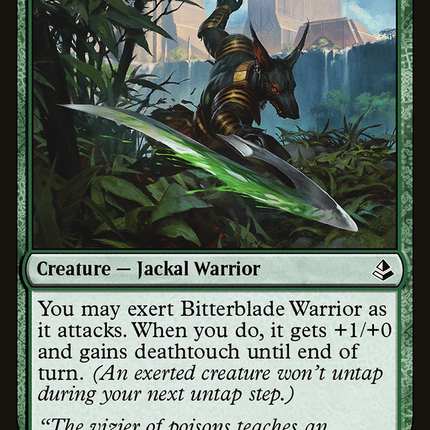 Bitterblade Warrior (AKH-157) - Amonkhet
