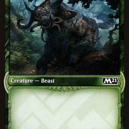 Garruk's Gorehorn (M21-306) - Core Set 2021: (Showcase)