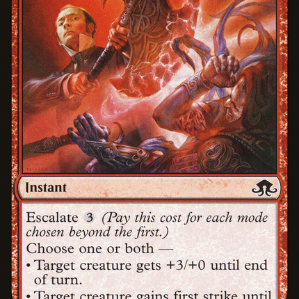 Borrowed Hostility (EMN-121) - Eldritch Moon Foil