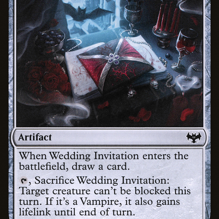 Wedding Invitation (VOW-260) - Innistrad: Crimson Vow Foil