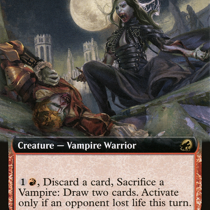 Falkenrath Pit Fighter (MID-354) - Innistrad: Midnight Hunt: (Extended Art) Foil