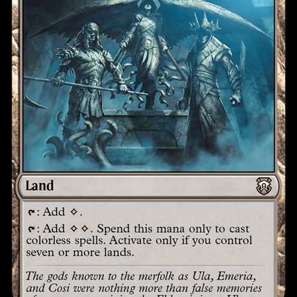 Shrine of the Forsaken Gods (M3C-376) - Modern Horizons 3 Commander Foil