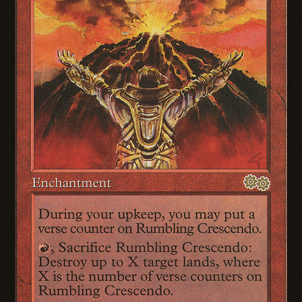 Rumbling Crescendo (USG-210) - Urza's Saga