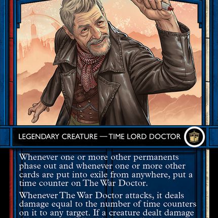 The War Doctor (WHO-548) - Doctor Who: (Showcase) (Borderless)