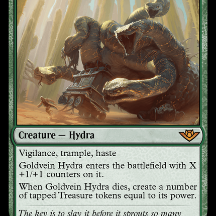 Goldvein Hydra (OTJ-167) - Outlaws of Thunder Junction Foil