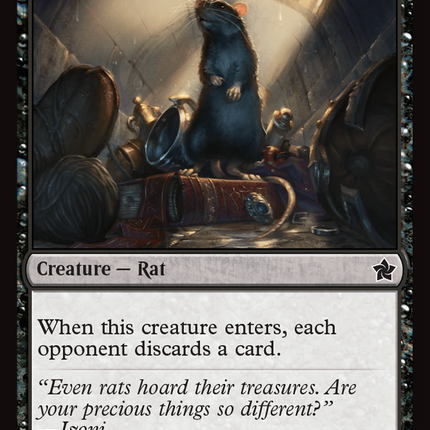 Burglar Rat (FDN-170) - Foundations Foil