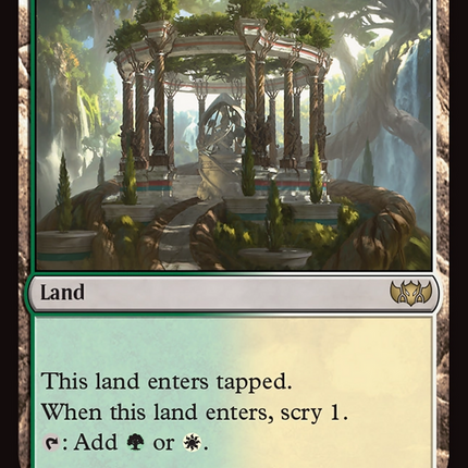 Temple of Plenty (TDC-405) - Commander: Tarkir: Dragonstorm