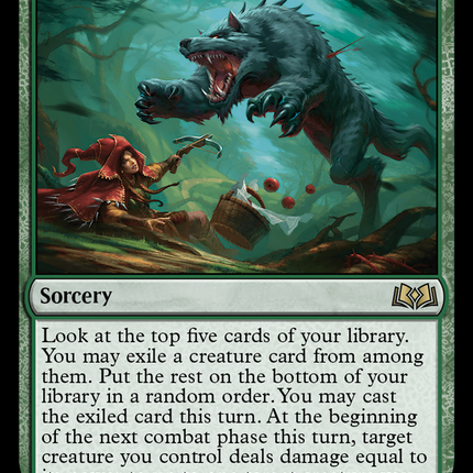 Feral Encounter (WOE-169) - Wilds of Eldraine
