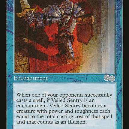 Veiled Sentry (USG-109) - Urza's Saga
