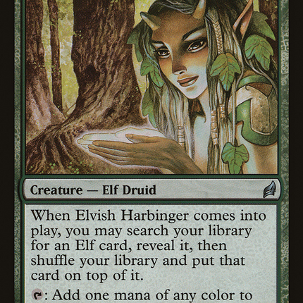 Elvish Harbinger (LRW-207) - Lorwyn Foil
