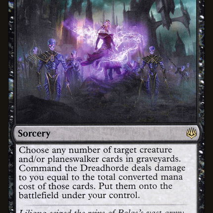 Command the Dreadhorde (WAR-082) - War of the Spark Foil