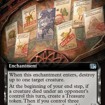 Sidequest: Hunt the Mark // Yiazmat, Ultimate Mark (FIN-453) - FINAL FANTASY: (enchantment, Extended Art)
