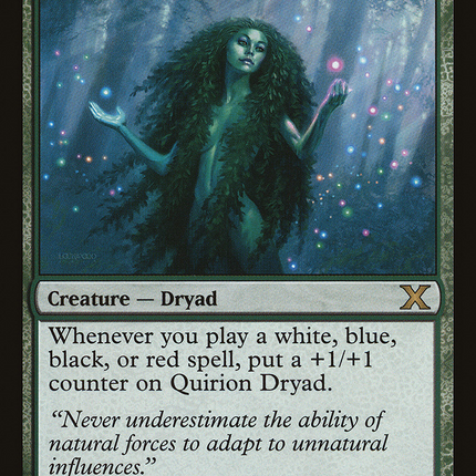Quirion Dryad (10E-287) - Tenth Edition Foil