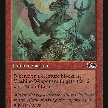 Viashino Weaponsmith (USG-226) - Urza's Saga