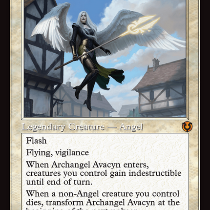 Archangel Avacyn (Retro Frame) (INR-449) - Innistrad Remastered Foil