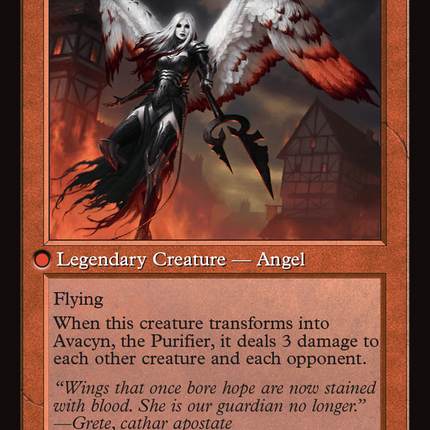 Archangel Avacyn (Retro Frame) (INR-449) - Innistrad Remastered Foil