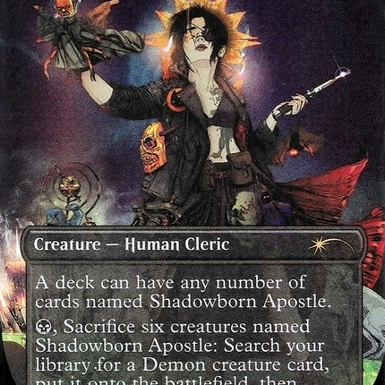 Shadowborn Apostle (SLD-681) - Secret Lair Drop (Borderless) Foil