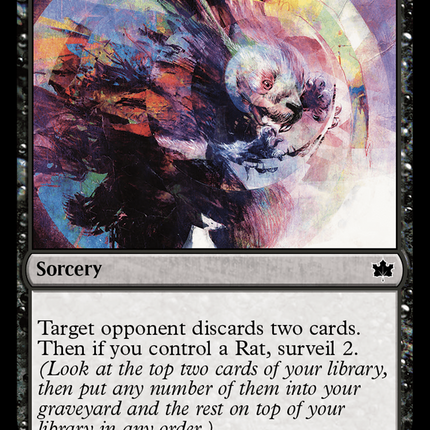 Psychic Whorl (BLB-105) - Bloomburrow Foil