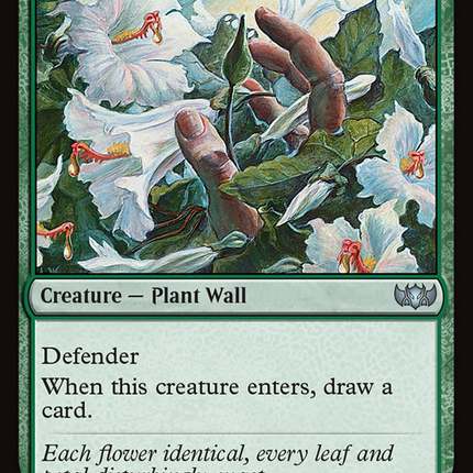 Wall of Blossoms (TDC-277) - Commander: Tarkir: Dragonstorm