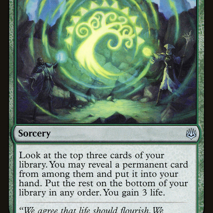 Bond of Flourishing (WAR-155) - War of the Spark Foil