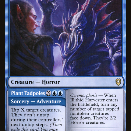 Illithid Harvester // Plant Tadpoles (CLB-076) - Commander Legends: Battle for Baldur's Gate Foil