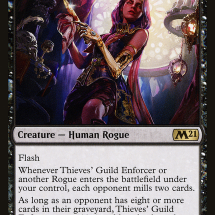 Thieves' Guild Enforcer (M21-125) - Core Set 2021