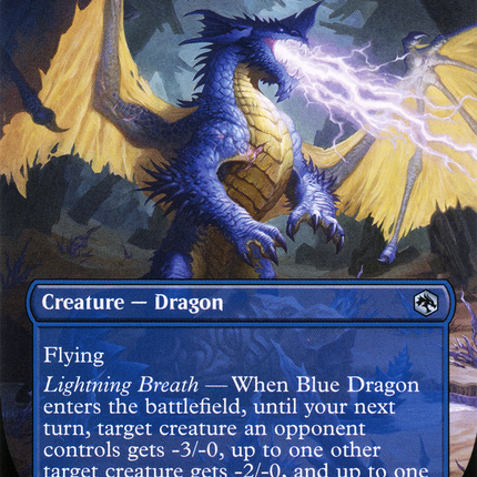 Blue Dragon (AFR-289) - Adventures in the Forgotten Realms (Borderless)