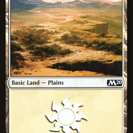 Plains (M20-264) - Core Set 2020 Foil