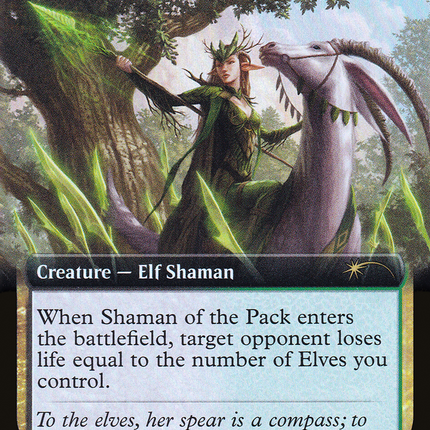 Shaman of the Pack (SLD-789) - Secret Lair Drop: (Extended Art) Foil