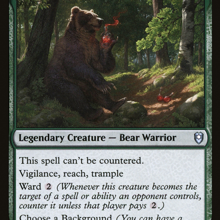 Wilson, Refined Grizzly (CLB-261) - Commander Legends: Battle for Baldur's Gate