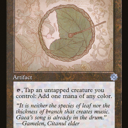 Springleaf Drum (BRR-118) - The Brothers' War Retro Artifacts Foil