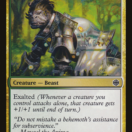 Sigiled Behemoth (ARB-079) - Alara Reborn Foil
