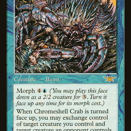 Chromeshell Crab (LGN-032) - Legions