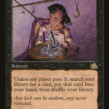 Rhystic Tutor (PCY-077) - Prophecy