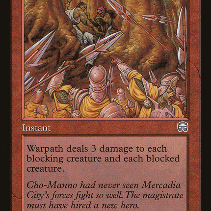 Warpath (MMQ-226) - Mercadian Masques