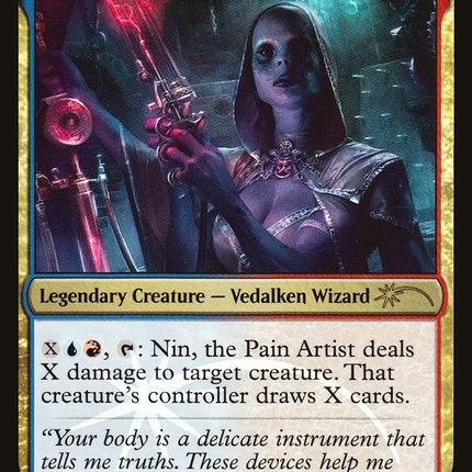Nin, the Pain Artist (JDG-003) - Judge Gift Cards 2018 Foil